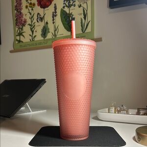 Starbucks Pink Textured Tumbler